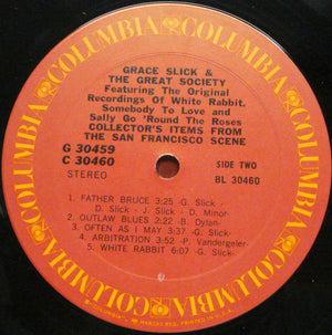 Grace Slick & Great Society, The - Collector's Item From The San Francisco Scene - 1971