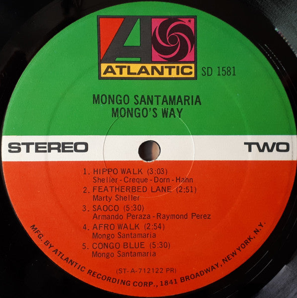 Mongo Santamaria - Mongo's Way - 1971