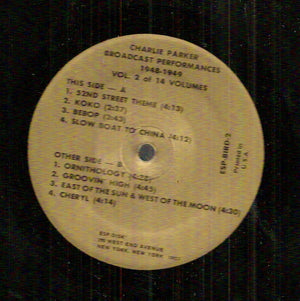 Charlie Parker - Broadcast Performances Vol. 2 -