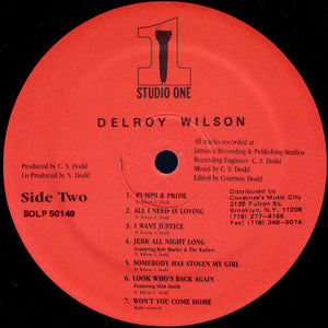 Delroy Wilson - Dancing Mood