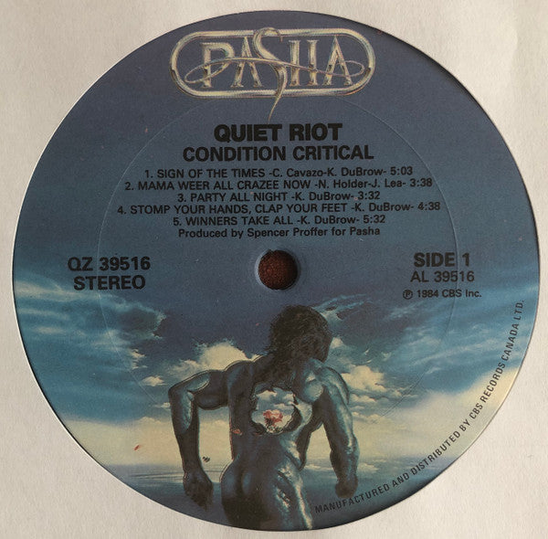 Quiet Riot - Condition Critical - 1984