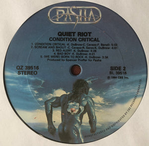Quiet Riot - Condition Critical - 1984