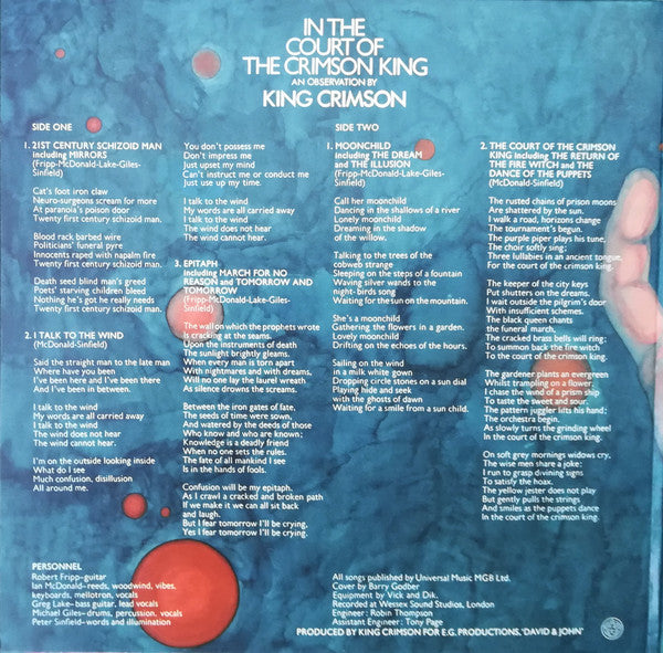 King Crimson - In The Court Of The Crimson King (An Observation By King Crimson) -