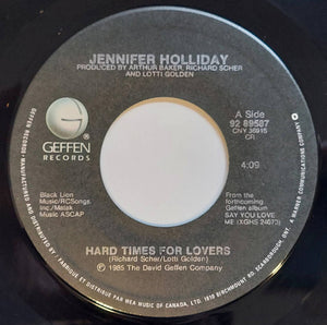 Jennifer Holliday - Hard Times For Lovers - 1985