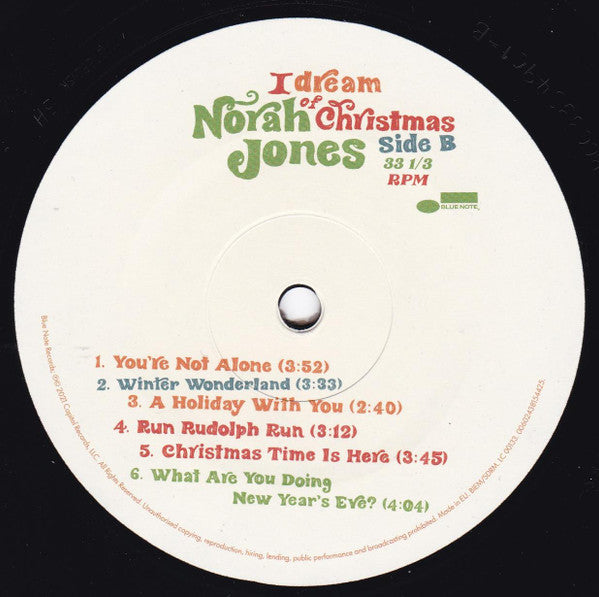 Norah Jones - I Dream Of Christmas Vinyl Record