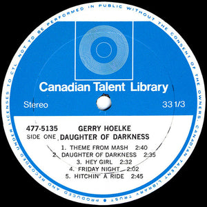 Gerry Hoelke - Daughter Of Darkness - 1970