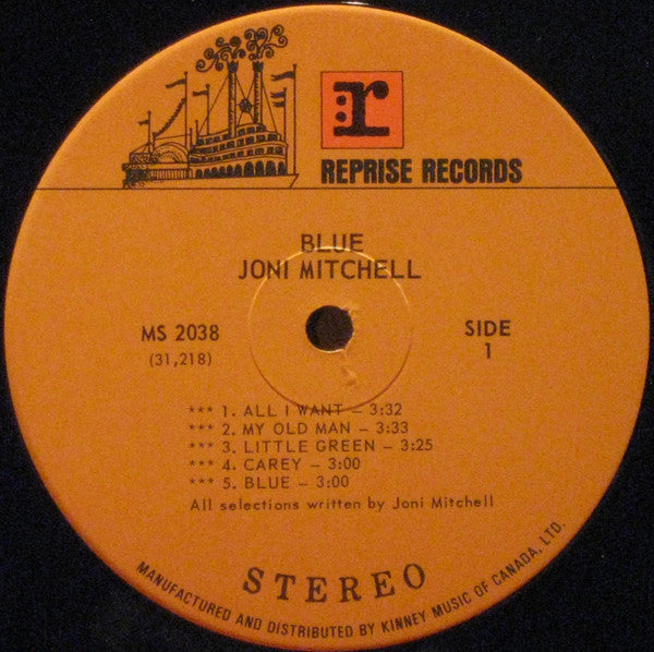 Joni Mitchell - Blue - 1971