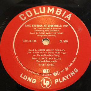 Dave Brubeck Quartet, The - Dave Brubeck At Storyville: 1954 - 1954
