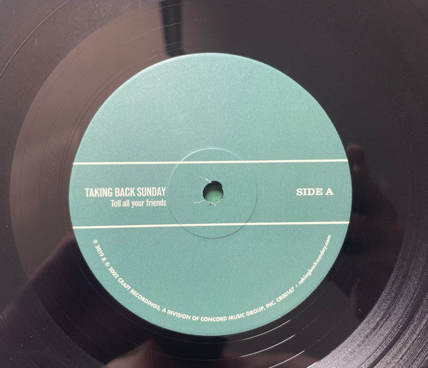 Taking Back Sunday - Tell All Your Friends - 2019