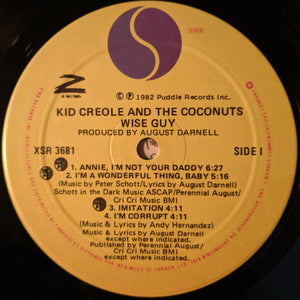 Kid Creole And The Coconuts - Wise Guy - 1982