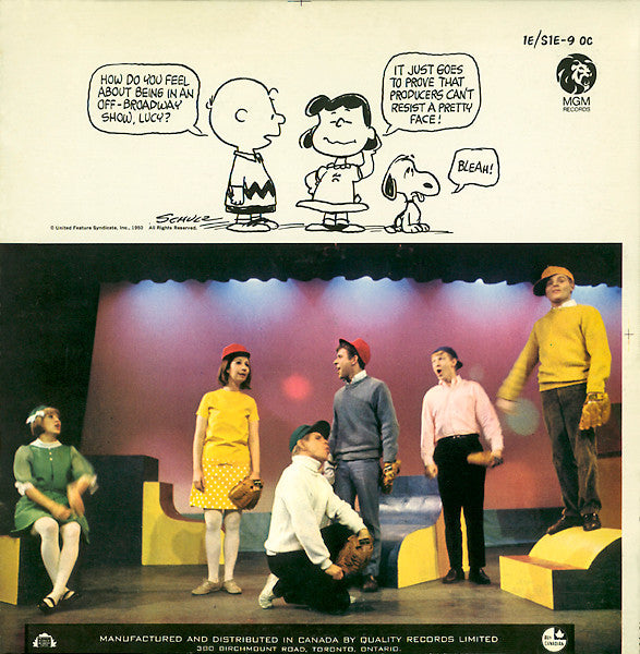 "You're A Good Man, Charlie Brown" Original Cast - The Original Cast Album Of "You're A Good Man, Charlie Brown" - 1967
