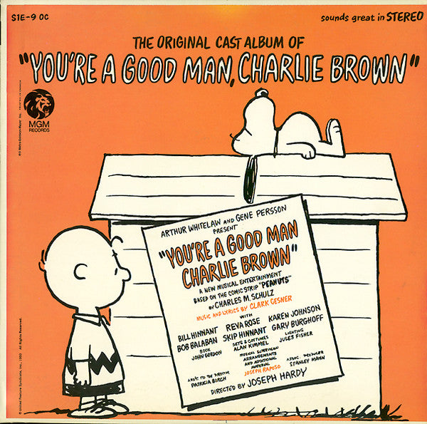 "You're A Good Man, Charlie Brown" Original Cast - The Original Cast Album Of "You're A Good Man, Charlie Brown" - 1967