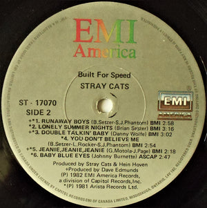 Stray Cats - Built For Speed - 1982