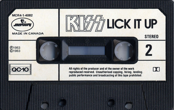 Kiss - Lick It Up Vinyl Record