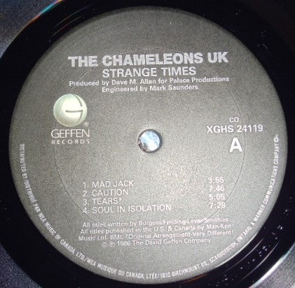 Chameleons, The - Strange Times - 1986