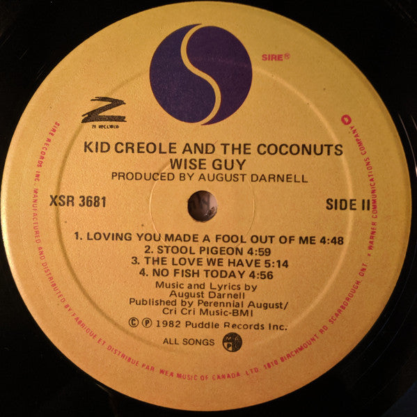 Kid Creole And The Coconuts - Wise Guy - 1982