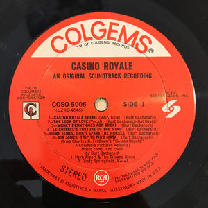 Burt Bacharach - Casino Royale (Original Motion Picture Soundtrack) - 1967