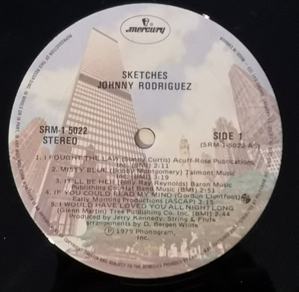 Johnny Rodriguez  - Sketches Vinyl Record