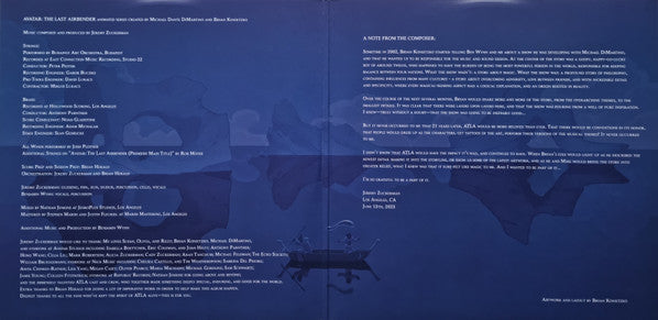 Jeremy Zuckerman - Avatar: The Last Airbender - Book 1: Water (Music From The Animated Series)