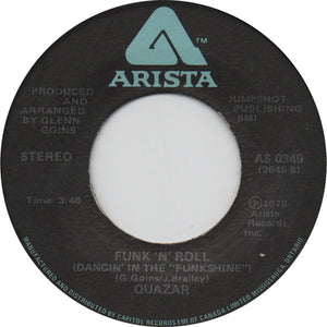 Quazar (2) - Funk 'n' Roll  (Dancin' In The "Funkshine")