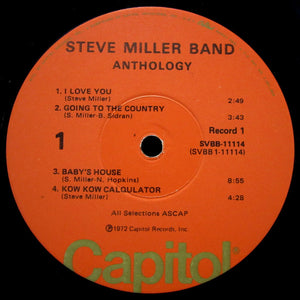 Steve Miller Band - Anthology - 1972