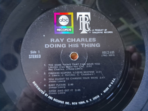 Ray Charles - Doing His Thing - 1969