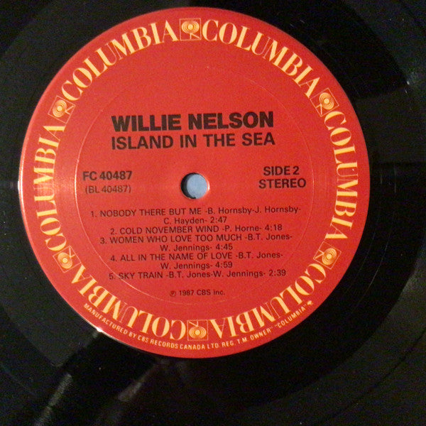 Willie Nelson - Island In The Sea - 1987