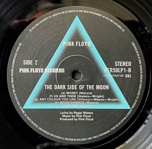 Pink Floyd - The Dark Side Of The Moon - 2023