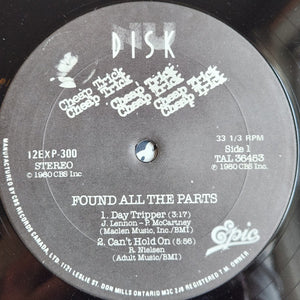 Cheap Trick - Found All The Parts Vinyl Record