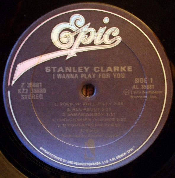 Stanley Clarke - I Wanna Play For You - 1979
