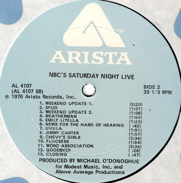 Various - NBC's Saturday Night Live - 1976