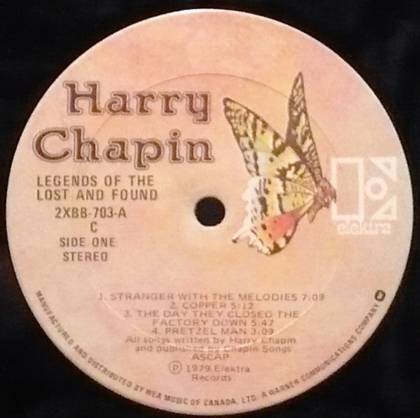 Harry Chapin - Legends Of The Lost And Found - 1979