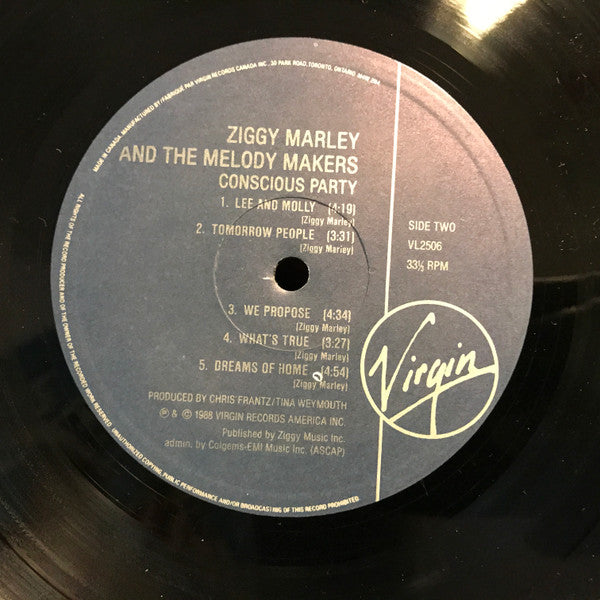 Ziggy Marley And The Melody Makers - Conscious Party