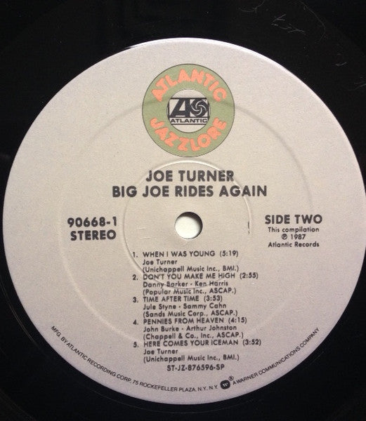 Big Joe Turner - Big Joe Rides Again - 1987