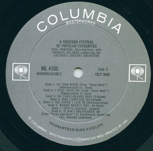 Paul Robeson - Spirituals -