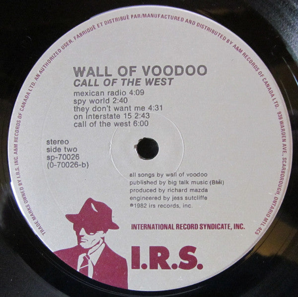 Wall Of Voodoo - Call Of The West - 1982