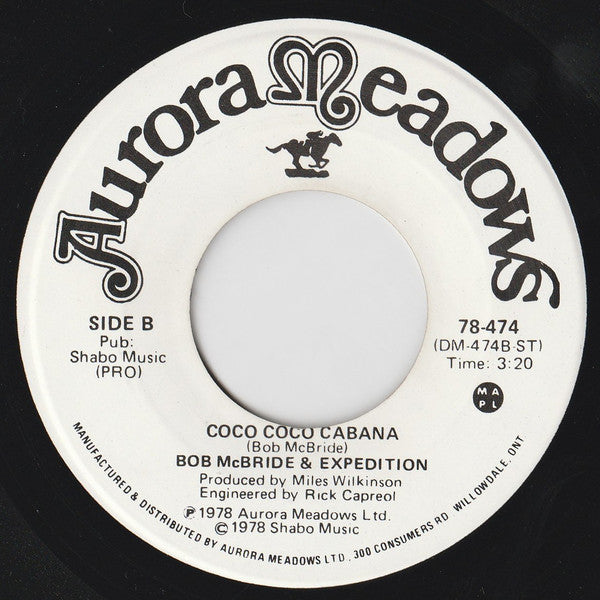 Bob McBride & Expedition - Wild Eyes - 1978