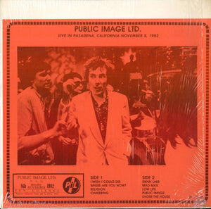 Public Image Limited - Live In Pasadena, California November 8, 1982 - 1983