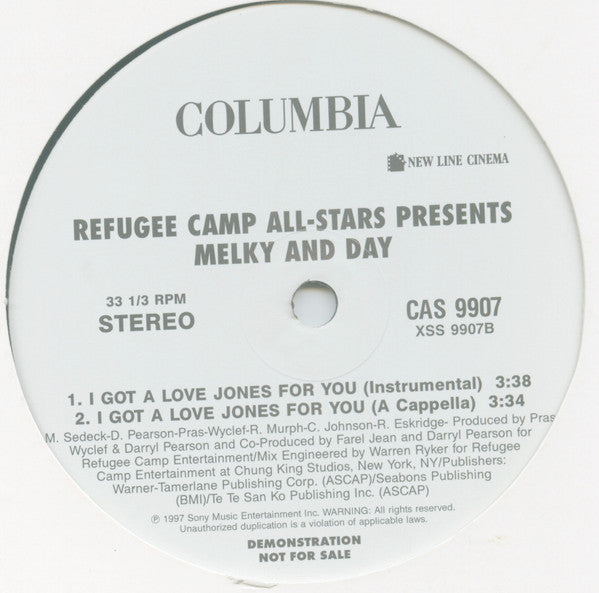 Refugee Camp All Stars Presents Melky And Day - Love Jones - 1997