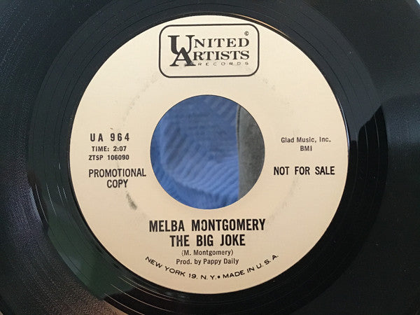 Melba Montgomery - Constantly / The Big Joke Vinyl Record