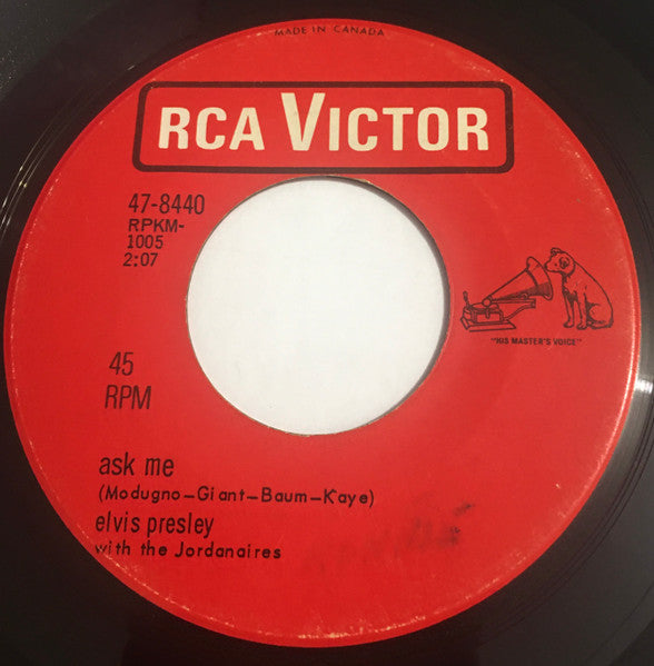 Elvis Presley - Ain't That Loving You Baby - 1964
