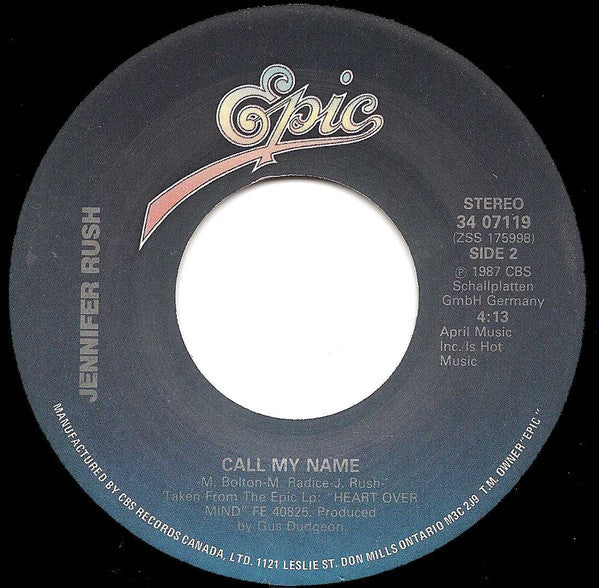 Jennifer Rush Duet With Elton John - Flames Of Paradise - 1987