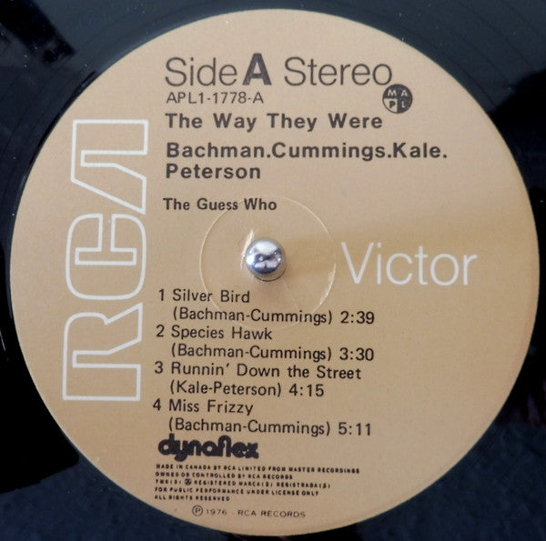 Guess Who, The - The Way They Were - 1976