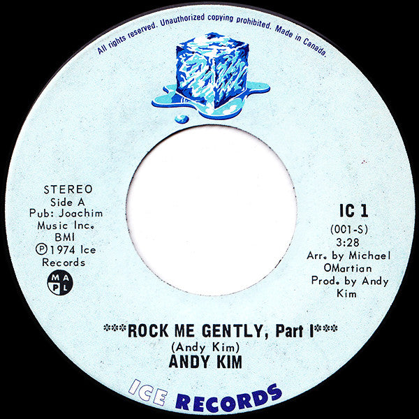 Andy Kim - Rock Me Gently Vinyl Record