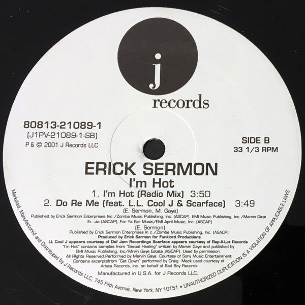 Erick Sermon - I'm Hot