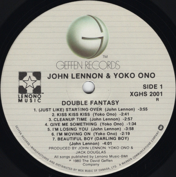 John Lennon & Yoko Ono - Double Fantasy - 1980