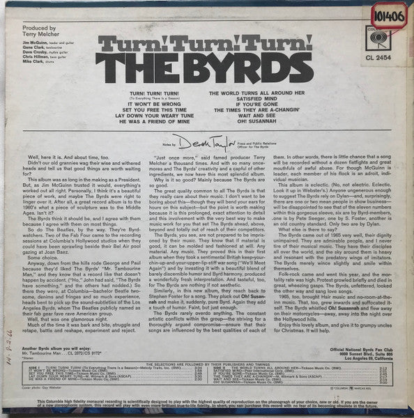 The Byrds - Turn! Turn! Turn!