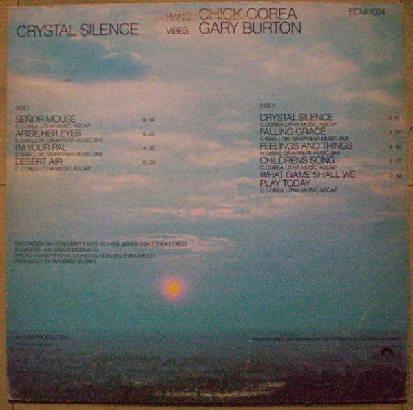 Gary Burton / Chick Corea - Crystal Silence - 1977