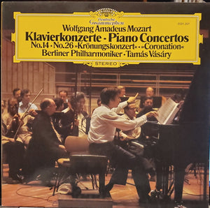 Wolfgang Amadeus Mozart • Berliner Philharmoniker • Tamás Vásáry - Klavierkonzerte Nr. 14 & 26 »Krönungskonzert« - 1979