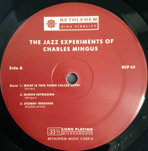 Charles Mingus - The Jazz Experiments Of Charles Mingus